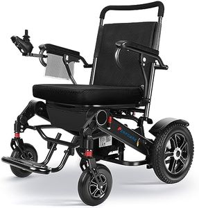 Electric Wheelchairs for Adults,2in1 Detachable Electric Wheelchairs for Senior,3s Foldable Lightweight Power Wheelchair Motorized Wheelchair with 18" Wide cushion,500W Motor,Portable Airline Approved