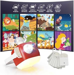KOKODI Kids Story Projector for Toddlers, Book Projector with Educational Cards Toys for Boys Girls 1-6 Years Old, Story Telling Toys for Kids with Nightlight, Birthday Gifts for Kids