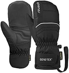 Reusch Tommy GTX Velcro Junior Mitten, Guanto Bambini, Nero/Bianco, 4