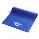 Black Mountain Products Yoga and Exercise Mat, 1/4 x 72-inch, Blue