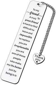 Gifts for Friends Female Best Friend Birthday Friendship Gifts Bookmarks for Women Men Friends Book Lovers Work Bestie Gifts for Coworkers Valentines Christmas BFF Gifts for Best Friends