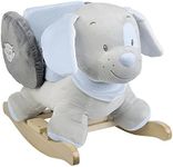 Nattou Toby The Dog Rocker, Grey/Bl