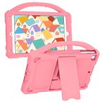 JOGUIIA Kids Case for iPad Mini 5/4/3/2/1,Premium Silicone Case for Apple iPad 7.9inch Mini 5th/4th/3rd/2nd/1st Generation Built-in Stand Handle(Pink)