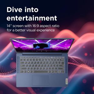 Lenovo IdeaPad Slim 3 14" Laptop – 128GB SSD, Lightweight Design