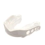 Shock Doctor Unisex's Gel Max Mouthguard, White/Clear, Adult