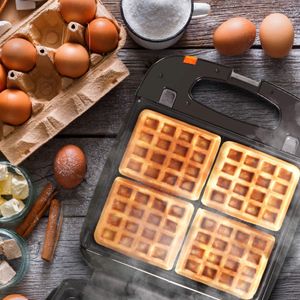 Duronic 3-in-1 Snack Maker – Sandwich, Waffle & Grill Press