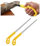 Homdum Portable Hand Saw 9 Inch Outdoor Rugged Blade Hand Saw, Best For Camping, Gardening, Hunting | Cutting Wood, Pvc, Bone,Non-Slip Handle Design (PACK OF 2PC)