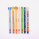 Legami Erasable Pens Bundle - Set of 7 Legami Erasable Gel Pens (Classic)