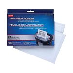 STAPLES Shredder Lubricant Lubricating Sheets 24/pk