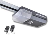 Schartec Move 1000 Speed Garage Door Opener Series 3 Set with 2 Remote Controls & Rail – Electric Operator for Up-and-Over & Sectional Doors, 1000N, High-Speed 200 mm/s