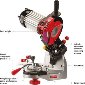 Oregon Electric Chainsaw Sharpener 230V – Precision Blade Grinder