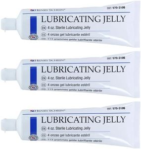 Henry Schein Sterile Lubricating Jelly – 4 oz Flip-Top Tubes, 3-Pack – Water-Soluble, Non-Greasy Formula for Medical and Personal Use, Easy Dispensing and Application