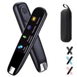 Amigo Pen Traductor, Amigopen Multipurpose Translation Device, Multipurpose Translation Pen, Intelligent WiFi BIuetooth Scanning Pen, 112 Languages for Language Learners Read Business Travel (Black)