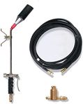 Goss KP-414M-H Propane Torch Kit for Roofing, Heating, and Weed Burning, Brass, 26"