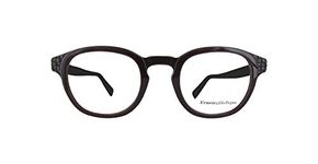 Ermenegildo Zegna Men's Ez5108-50-Schwarz Optical Frames, Black (Schwarz), 48.0