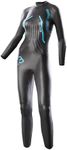 2XU Women's R:3 Race Triathlon Wetsuit (Black/Bondi Blue, Small)