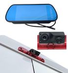 Dolphin Dual Rear & Reversing Brake Light Camera For Peugeot Boxer 2006 Onwards (Camera & 7" Universal Mirror Monitor)