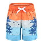 HowJoJo Boys Swim Shorts Kids Quick Dry Swim Trunks Boys Bathing Suit Size 14