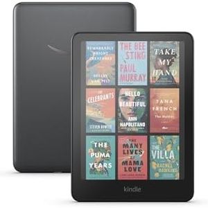 Like-New Amazon Kindle Colorsoft Signature Edition 32GB (newest model) – With color display, auto-adjusting front light, wireless charging, and long battery life - Metallic Black