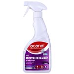 Acana Carpet & Fabric Freshener 500 Millilitre - Moth Killer Spray - Lavender Fragrance - for Carpets, Rugs & Curtains - Non-Staining (Packaging May Vary)