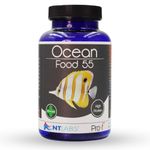 NT Labs Pro-f Ocean Food 55, Marine Fish Food, Granular Marine Fish Feed, Supports Immune System, Highly Nutritious Spirulina, SIZE - 95 gm