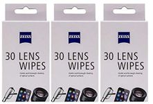 Zeiss Lens Wipes 30 Moist Wipes. Bonus Offer 3 Packs
