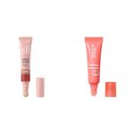 e.l.f. Halo Glow Blush Beauty Wand, Liquid Blush Wand For Radiant & Squeeze Me Lip Balm, Moisturizing Lip Balm For A Sheer Tint Of Colour