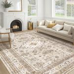 Vintage Living Room Area Rug 9x12 -