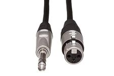 Hosa HXS003 Pro Balanced 1/4-Inch TRS to XLR Female Interconnect Cable, 3-Feet