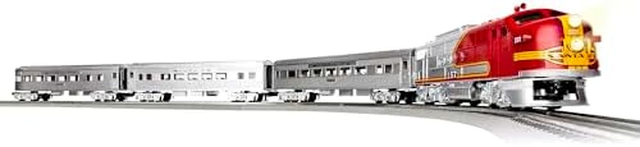 Lionel Santa Fe Super Chief Electric O Gauge 5.0 Bluetooth Train Set with Remote