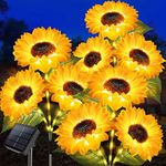 Homeleo Upgraded 9-Flower Solar Sun