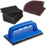 SCOBUTY Griddle Cleaning Tools: 1 Grill Screen Holder, 20 Grill Screens, 10 Grill Cleaning Pads