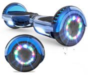 VOUUK Hoverboard, 6.5 Inch Two Wheel Hoverboard with Bluetooth Speaker with LED Light for Kids and Adults