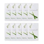 [Pack of 10] EUNYUL Daily Care Facial Sheet Mask Pack ALOEx10pcs Korean Skincare Hydrating & Nourishing & Natural Ingredients for All Skin Types