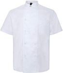 TopTie Unisex Short Sleeve Chef Coa