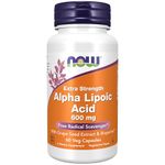 NOW Foods, Alpha Lipoic Acid, 600 mg, 60 Veg Capsules