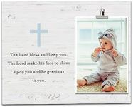 FDFHOME Baptism Picture Frame Gift 