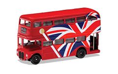 Corgi GS82336 Best of British London Bus - Union Jack,Black