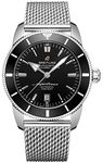 Breitling Superocean Heritage II Automatic Black Dial Men's Watch AB2020121B1A1, Silver-tone, 46 mm, Modern