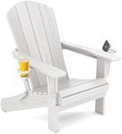 SERWALL Adirondack Chair with Cup H