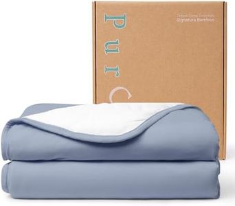 PurComfy Supersoft Toddler Blanket, Premium Bamboo Viscose Bamboo Viscose Crib Blanket, Hypoallergenic and Breathable, for Toddlers, 39"×55"