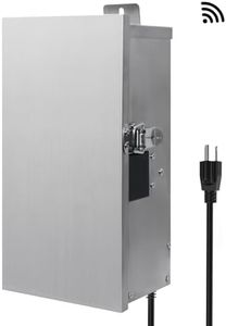 MALORY 300W Low Voltage Transformer with Timer & Photocell for Landscape Lighting,120V AC to 12V/13V/14V/15V Multi-Tap Waterproof Power Supply for Outdoor Landscape Lights,Yard Lights,Garden Lights