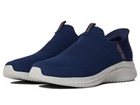 Skechers Men's Hands-Free Slip-ins Ultra Flex 3.0 Smooth Step Sneaker, Navy, 9 UK