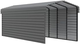 Arrow Carports Galvanized Steel Car