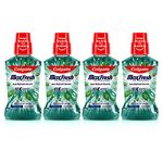 Colgate Maxfresh Plax Antibacterial Mouthwash, 99% Germ Removal, 24/7 Fresh Breath - 1000ml (250ml X4), (Fresh Mint)