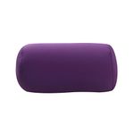 uminilife 31x17cm Micro Mini Microbead Roll Pillow Neck Column Pillows Squishy Mooshi Beads Offer Comfort & Support for Travel (Purple)