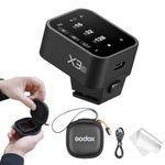 Godox X3C X3 C X3-C TTL Wireless Flash Trigger Compatible for Canon Camera, OLED Touchscreen Flash Transmitter,Built-in Lithium Battery+Quick Charge(X2T-C/Xpro-C/XProII-C Upgrade Version)