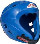 TOP TEN Avantgarde Head Guard (Wako Approved) Without Chin and Cheekbone Protection - Blue, Size S