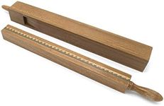 EISCO Organ Pipe, 34.5 Inch - Adjustable/No Set Pitch - Polished Wood