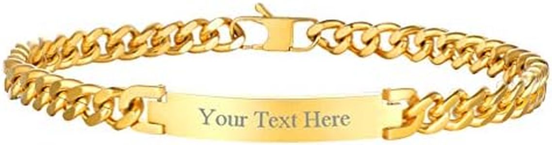 PROSTEEL Gold Chain Choker for Women Womens Cuban Chains Necklaces Jewelry Custom Personalized Name Necklace Chocker